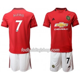 Manchester United Alexis 7 Børn Hjemme Fodboldsæt 2019-20 S/S (+ Korte bukser)